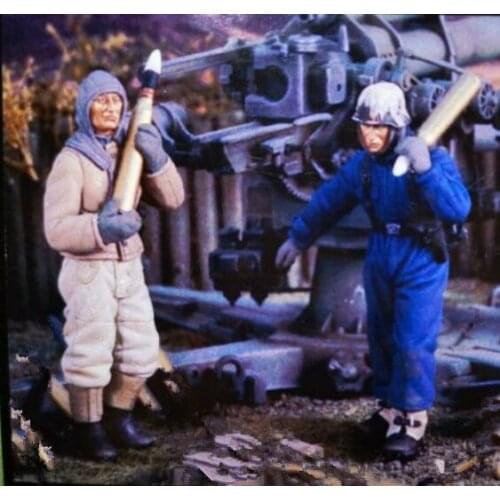 1:35 Resin Figure Model Kit Unassambled Unpainted//1055(2 figures)