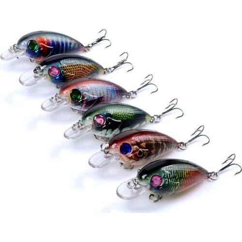 LURE Fishing tackle Trolling Hard bait Spinner Wobbler 1pcs