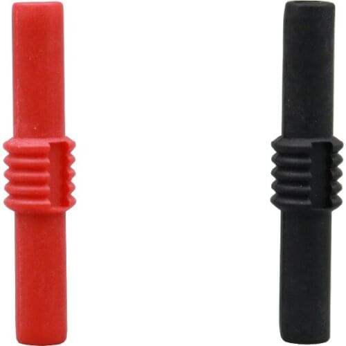 10Pair 4mm Insulated banana socket female to female adapter For Coupling DMM and PSU leads