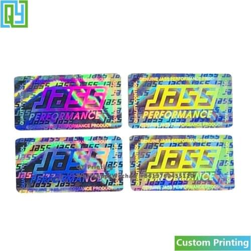 10000pcs 25x7mm Free Shipping Custom 3D Holographic Labels Genuine Brandmark Security Packaging Stickers VOID Open Hologram Seal