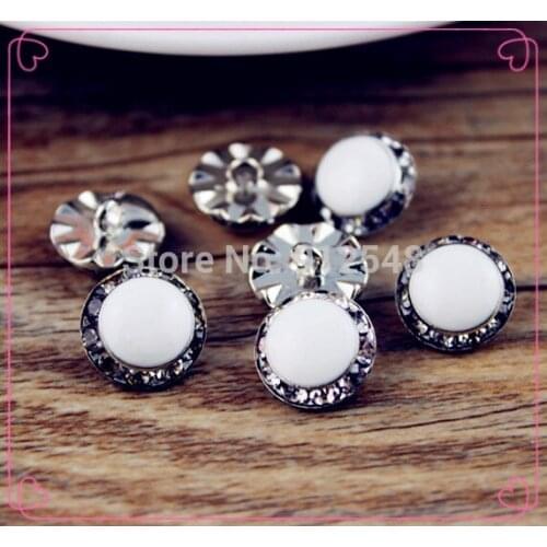 141123134,10pcs coat buttons rhinestone buttons Clothing accessories Jewelry Accessories Button