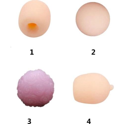 Penis Extender Beads Intimate Goods Reusable Soft Head Penis Sleeve Extender Condom Attachment Ball For Penis Enlargement