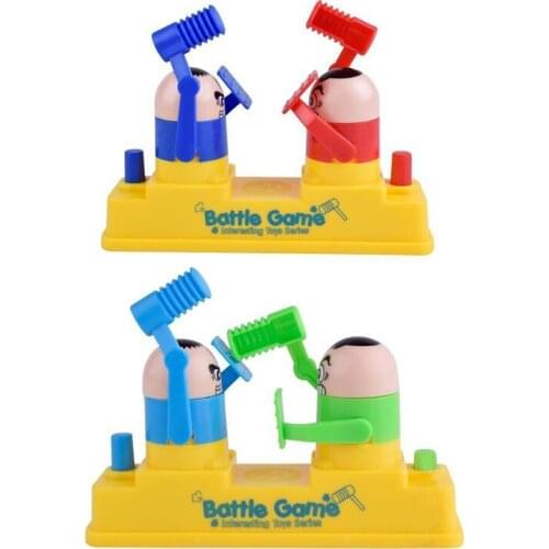 Baby Toys Kids Doll Double Battle Game Parent-Child Interactive Hammer Hiding Baby Early Education Game