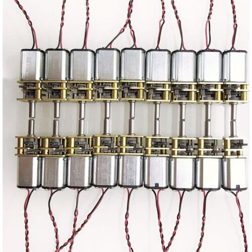 N20 Motor, DC 3V-9V Reduction Motor for DIY RC Toys Robot