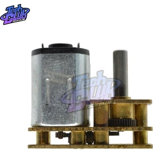 GA1024-N20 DC 3V 6V 12V 100RPM Micro Speed Gear Motor Reduction Gear Motors With Metal Gearbox Wheel Diy Kits