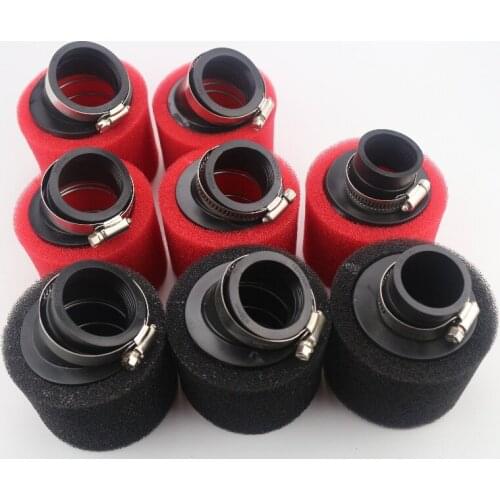 Good quality Neck Foam Air Filter 35mm 38mm 42mm 45mm 48mm Sponge Cleaner Moped Scooter CG125 150cc Dirt Pit Bike Motorcycle