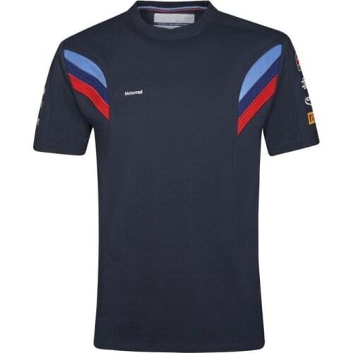 Summer Motorrad Motorcycle Racing T-shirt For BMW Super Speed Motorbike Riding T shirt Motocross Bicycle Cycling Short Jersey