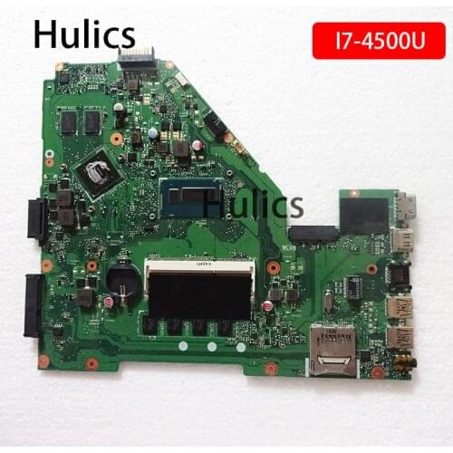 Hulics Original X550LN Laptop motherboard for ASUS X550 X550L X550LD N15S-GT-S-A2 mainboard SR16Z I7-4500U 4GB RAM main board