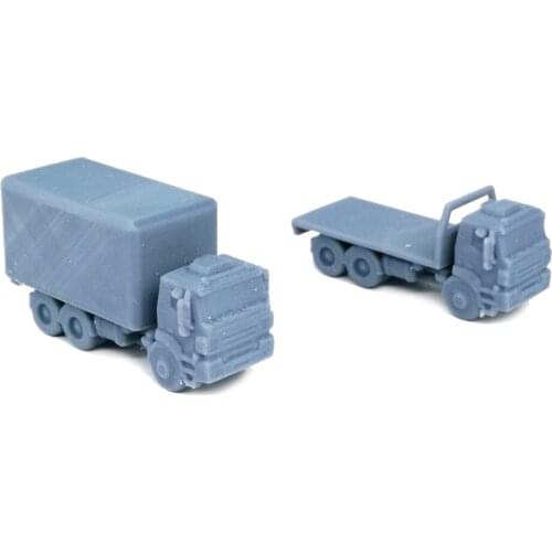 Outland Models Railroad Scenery Cargo Truck Set 1:220 Z Scale