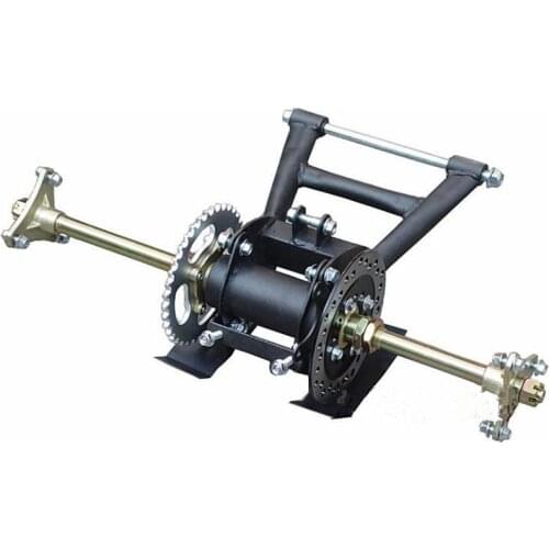 Retrofit Kart Accessories Rear Suspension Beach Car Thickened Rear Axle Flat Fork Rear Axle Drive Assembly