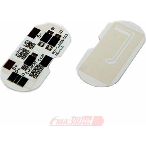 Protection Circuit Management Module PCM for 1S 6.4v 6.6v LiFePO4 Li-Fe Battery Charging/Discharging Control 3-12A