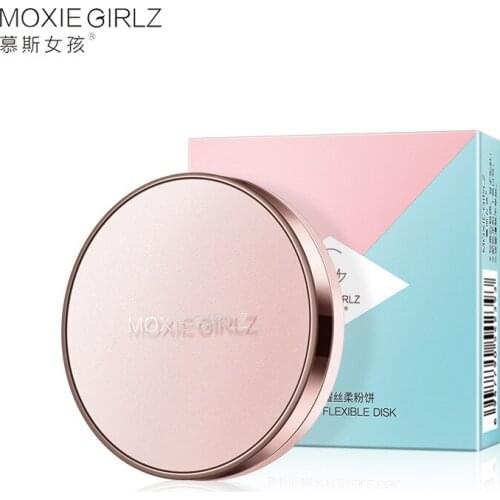 MOXIE GIRLZ Shining light silky and soft Fixed powder cake lasting makeup oil control makeup cosmetics