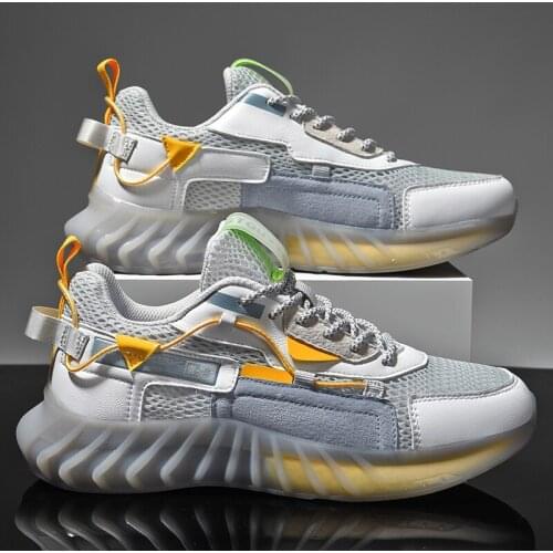 2021Spring New fashion Men Running Shoes Breathable Casual Chunky Sneakeers Outdoor Walking Jogging Male sports shoes Zapatillas