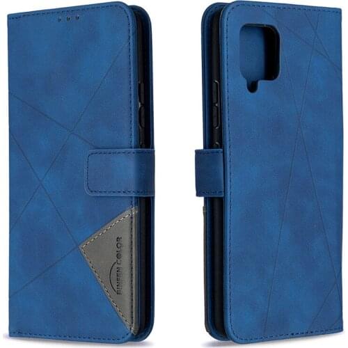 New Style Magnetic Flip Case On For Samsung Galaxy A12 Coque Leather Case For Samsung A 12 SM-A125F Card Holder Phone Cover