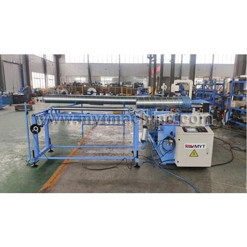 Galvanized Duct Manufacturing Equipment Spiral Duct Forming Machine