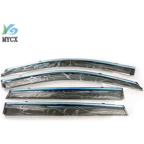 Window Visor Vent Shades Sun Rain Guard Deflector For kia Sportage 2011 2012-2015