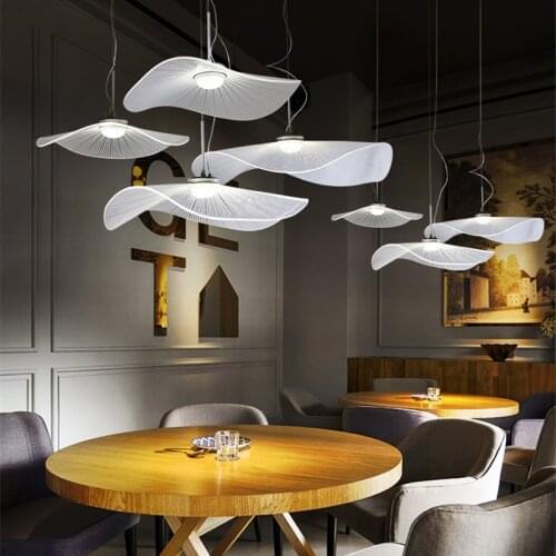 Simple Modern Transparent Colorful Acrylic Pendant Light Nordic Restaurant Kitchen Hanging Lamps Living Room Home Decor Hanglamp