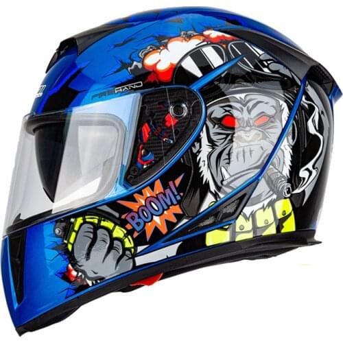 New 310 Racing helmet Modular Dual lens Motorcycle Helmet full face Safe helmets Casco capacete casque moto