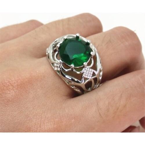 Vintage Rings Men Women Rhinestone Rings Hollow Out Ring Fashion Jewelry Accessories Alloy Jewelry 2019 Finger Decorations