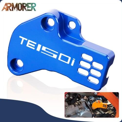 TE150I Motorcycle Sensor Guard Cover Protector CNC Aluminum Accessories For Husqvarna TE150I TE 150I 2020 2021