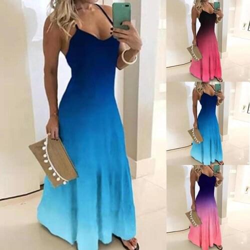 2021 Brand New Women Party Backless Dresses Summer Fashion Sexy Sling Spaghetti Straps Deep V Neck Wedding Club Vestidos