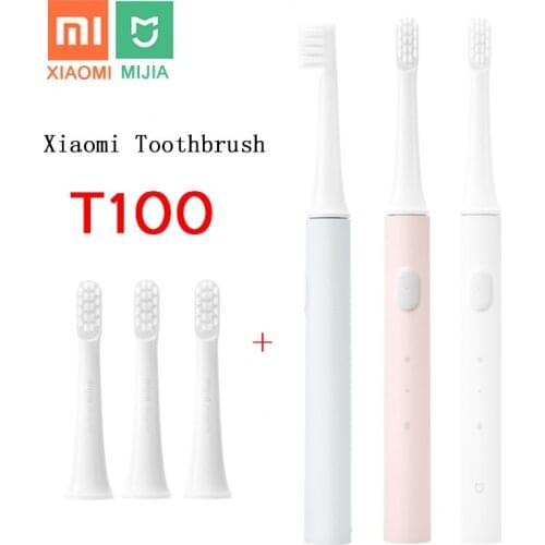 XIAOMI MIJIA Sonic Electric Toothbrush USB Rechargeable Toothbrush Waterproof Ultrasonic Automatic Tooth Brush Toothbrush Head