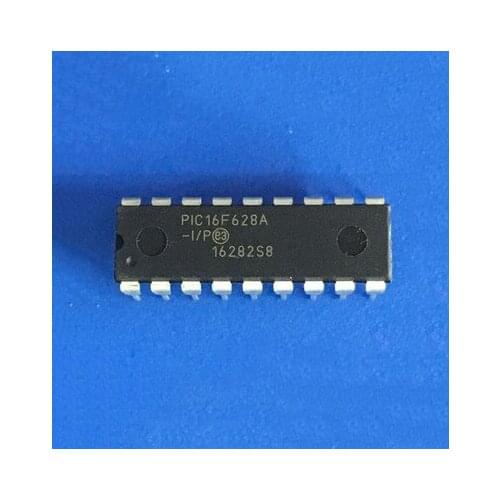 1pcs PIC16F628A-I/P DIP-18 PIC16F628AIP DIP PIC16F628A 16F628A DIP18 16F628A-I/P