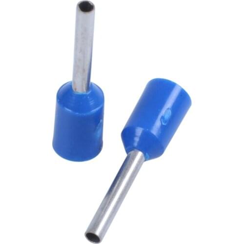 1000Pcs Wire Copper Crimp Connector Insulated Pin Terminal for AWG 18