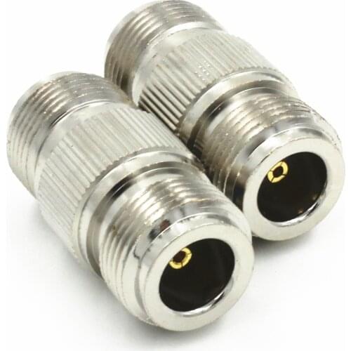 50PCS N Female to N Female Jack In Series RF Coaxial Adapter Connector