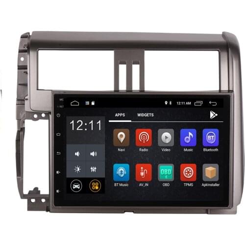 8 Core Android 10 IPS 4G RAM+32G ROM Car Radio Player GPS For Toyota Prado 150 Land Cruiser 2010 2011 2012 2013 DSP CarPlay