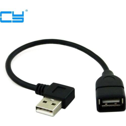 90 graus para a direita em linha reta curva de cabeca para a direita macho para femea longo da linha de linha de dados USB cabo