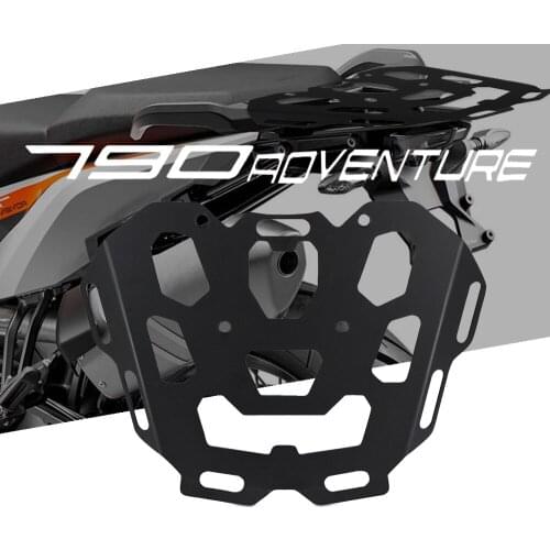 For 790 ADVENTURE Motorcycle Aluminum Rear Luggage Rack Extension Extend Bracket 790 ADVENTURE 790 ADV S R 2018 2019 2020
