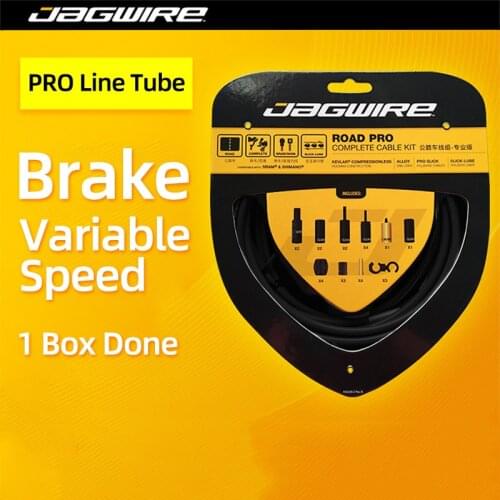 JAGWIRE Sports Shift Kit Road Pro Kit Road Complete Cable Sets Bicycle Shift Wire Kit Brake Line For Mountain Road City