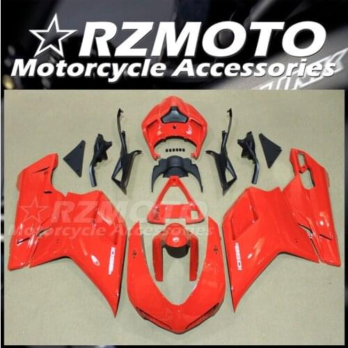 New ABS Motorcycle whole Fairings kit Fit For Ducati 1098 848 1198 2007 2008 2009 2010 2011 2012 Custom red