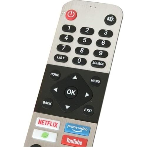 Remote Control for Skyworth Smart TV 539C-268920- W010 TB5000 UB5100 UB5500 Ergonomic Design Easy to Use Black