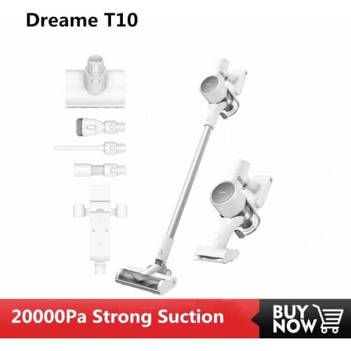 Dreame T10 Handheld Cordless Vacuum Cleaner For Home 20000Pa Strong cyclone Suction All-surface Brush Floor Carpet Aspirator