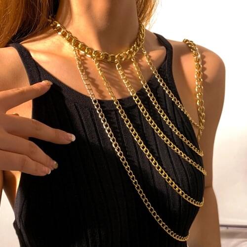 Sexy Tassel Body Chains for Women Summer Sexy Bikini Chest Chain Harness Necklace Bohemia Beach Body Jewelry Chest Decoration