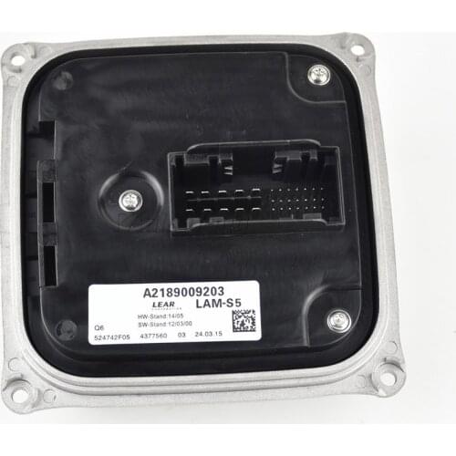LED DRL ILS Headlight Control Unit Ballast For LEAR LAM-S5 OEM A2189009203 A1668203689 For Mercedes Benz SL-Class GL W166