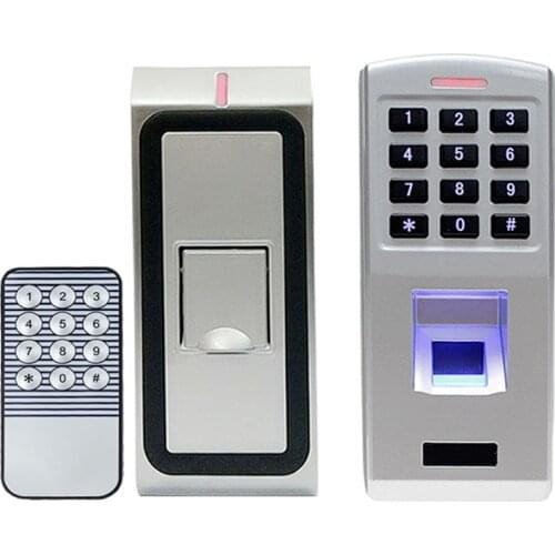 RFID/Fingerprint Metal Access Control Keypad With 2500 RFID card Users with RFID Door Access Control System