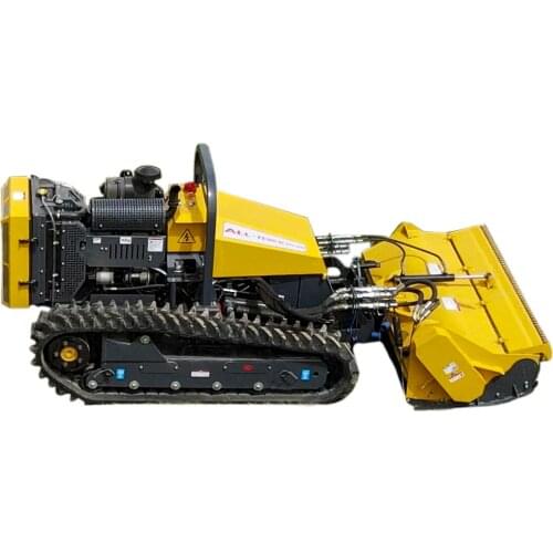 40HP Flail Mower Mulcher Robot Control Mower Robot Grass Cutter Diesel Lawn Mower
