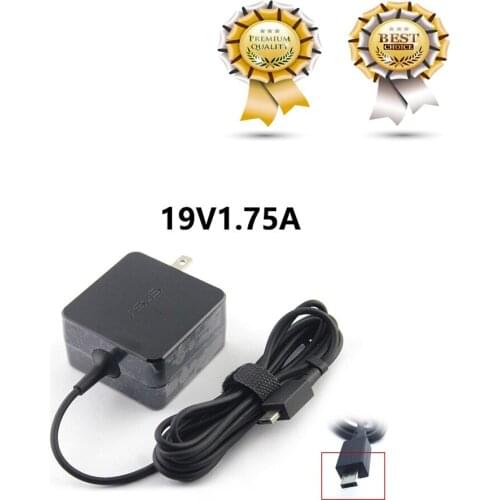 Adapter For ASUS X205T x205ta E202SA Laptop Power Adapter 19V1.75A Flat Mouth Cable