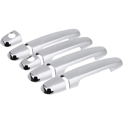 Accessories Chrome Door Handle Covers Trims for 2003-2013 Toyota Corolla Sedan
