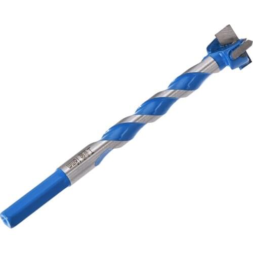 Uxcell Forstner Wood Boring Drill Bit 18mm Dia. Hole Saw Carbide Alloy Steel Tip Hex Shank Cutting for Hinge Plywood Wood