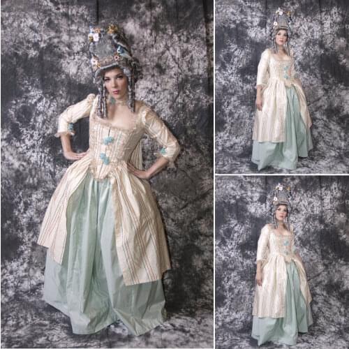 Custom made SC-216 Victorian Gothic/Civil War Southern Belle Ball Gown Dress Halloween dresses Sz US 6-26 XS-6XL