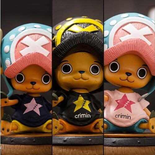 Kawaii Tony Tony Chopper Figurine One Piece Anime Action Figures Adult Children Toys for Boy Japan Manga Kids Cartoon Dolls Gift