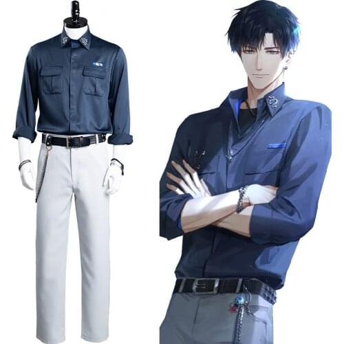 Game Light and Night Osborn Cosplay Costume Shirt Pants Outfits Halloween Carnival Suit