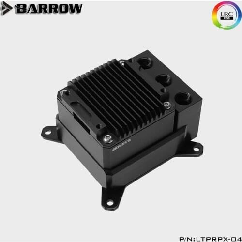 Barrow POM CPU Water cooling Block Pump Reservoir 17W PWM for INTEL/AMD/X99/X299 integrated pump and reservoir LTPRP-04