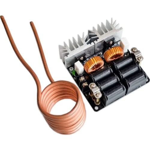 Low ZVS 12-48V 20A 1000W Low Voltage Induction Heating Board High Frequency Induction Heating Machine Module