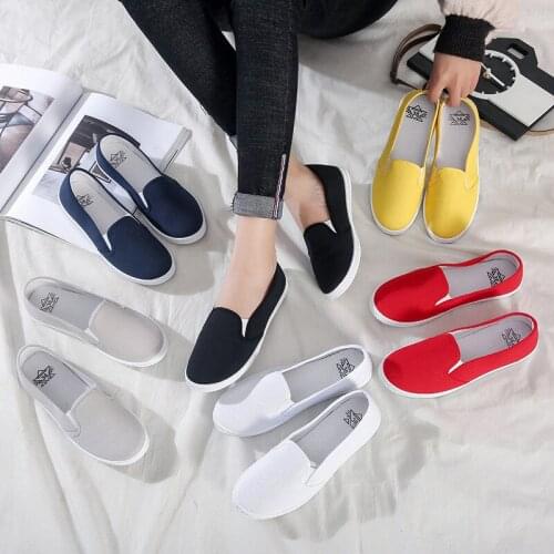 New Womens Shoes Breathable Low-top Shoes Espadrilles Canvas Shoes Female Summer Sneakers The Small White Shoes