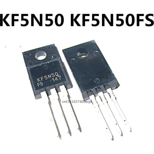 Original new 5pcs/ KF5N50 KF5N50FS 5A/500V TO-220F